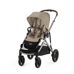 Image showing the Gazelle S Single to Double Pushchair, Almond Beige product.