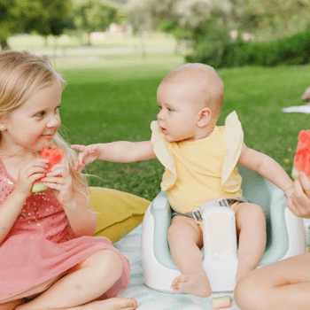 Image showing the 3 in 1 Convertible Multi-Purpose Baby Seat, Hemlock Green product.