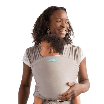 Image showing the Elements Baby Sling Wrap, Taupe product.