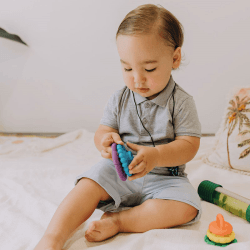 Image showing the Rainbow Stacker & Teether, Bright product.