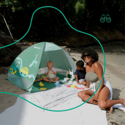 Image showing the Anti UV Baby Tent, Sage product.