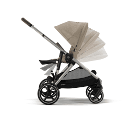 Image showing the Gazelle S Single to Double Pushchair, Almond Beige product.