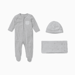 Image showing the Take me Home Gift Set, 0 - 3 Months, Grey product.