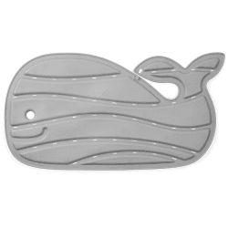 Image showing the Moby Bath Mat, Grey product.