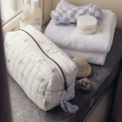Image showing the Quilted Parent & Baby Wash Bag, Coastline product.