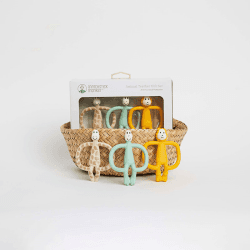 Image showing the Animal Teether Gift Set, Multi product.