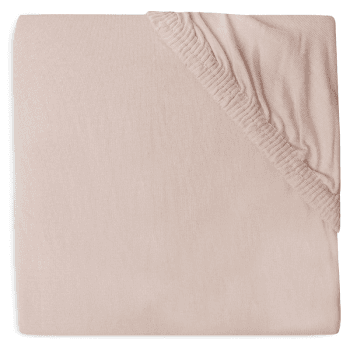 Image showing the Cot Bed Fitted Sheet, Pale Pink product.