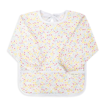Image showing the Long Sleeved Bib, Wildflower Garden product.