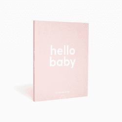Image showing the Hello Baby Memory Book, Blush product.