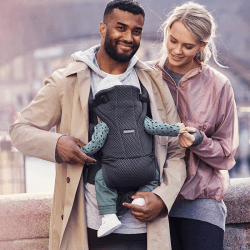 Image showing the Move Baby Carrier, 3D Mesh, Anthracite product.