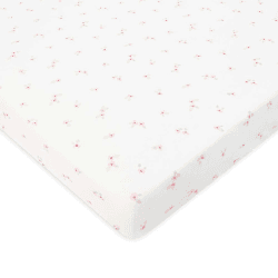 Image showing the Cotbed Fitted Sheet, Anemone product.