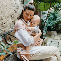 Image showing the Serenity Baby Wrap, Bloom product.