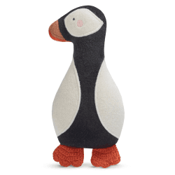 Image showing the Patient Puffin Little Hands Toy, Black product.