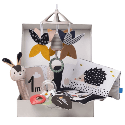 Image showing the Newborn Black & White Sensory Play Set product.