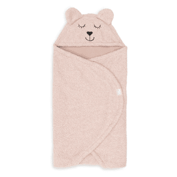 Image showing the Teddy Bear Wrap Blanket, Wild Rose product.