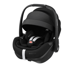 Image showing the Pebble 360 Pro2 Baby Car Seat, Twillic Black product.