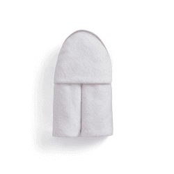Image showing the Hooded Baby Towel, Pale Pink product.