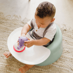 Image showing the Baby Floor Seat, Hemlock Green product.