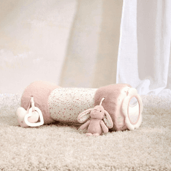 Image showing the Welcome to the World Tummy Time Roll, Pink product.
