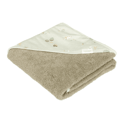 Image showing the Little Farm Hooded Baby Towel, 75 x 75cm product.