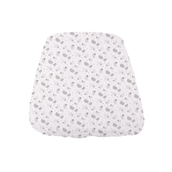 Image showing the Next2Me Forever 2-Piece Bedside Crib Fitted Sheets Set, Grey Sheep product.