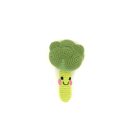 Image showing the Friendly Broccoli Rattle product.