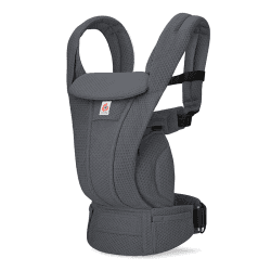 Image showing the Omni Deluxe Mesh Baby Carrier, Graphite Grey product.