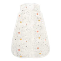 Image showing the Boutique Silky Soft Bamboo Sleeping Bag, 1.0 Tog, 6 - 18 Months, Stargaze product.