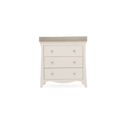 Image showing the Clara 3 Drawer Dresser and Changer, Cashmere & Ash product.