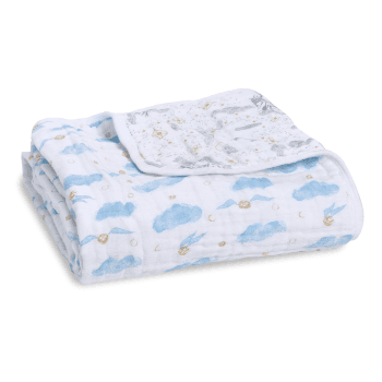 Image showing the Boutique Dream Blanket Cotton Muslin Blanket, 120 x 120cm, Harry Potter product.