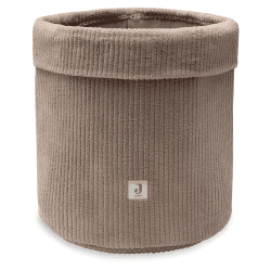 Image showing the Cloudy Rib Storage Basket, Milky Coffee product.