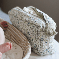 Image showing the Quilted Parent & Baby Wash Bag, Riverbank product.