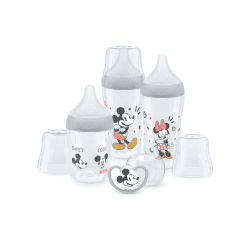 Image showing the Perfect Match 4 Piece Baby Bottle Bottle Starter Set, Disney Mickey product.