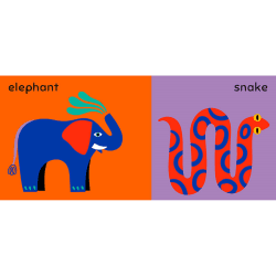 Image showing the Tiny Cloth Books My First Jungle Animals, Mixed product.