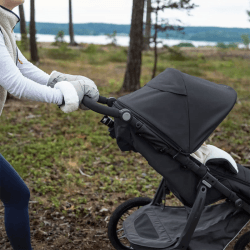Image showing the CozyHandmuffs Pushchair Mitts, Greyson product.