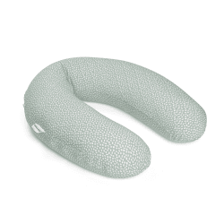 Image showing the Buddy Pregnancy Pillow with Silent Micro Beads, Cloudy Khaki product.