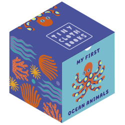 Image showing the Tiny Cloth Books My First Ocean Animals, Mixed product.
