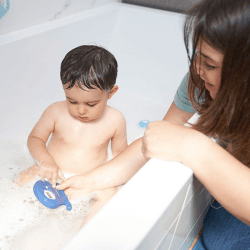 Image showing the Digital Bath Thermometer, Blue product.