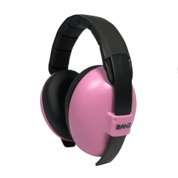 Image showing the Bubzee Baby Earmuffs, Petal Pink product.