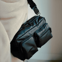 Image showing the Axel Buggy Organiser & Changing Bag, Matte Black product.