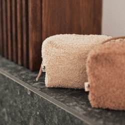 Image showing the Boucle Pouch, Natural product.