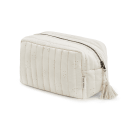 Image showing the Quilted Parent & Baby Wash Bag, Wild Chamomile product.