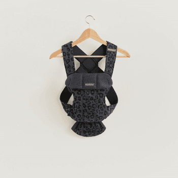 Image showing the Mini Baby Carrier, 3D Mesh, Anthracite Leopard product.