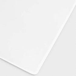 Image showing the Organic Cotton Cot Bed Fitted Sheet, 70X140CM, White product.