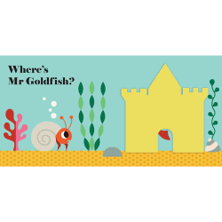 Image showing the Wheres Mrs Cat (Felt Flaps) product.