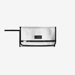 Image showing the Etta Changing Clutch, Silver product.