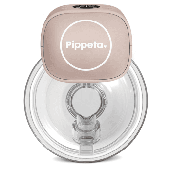 Image showing the LED Wearable Handsfree Electric Breast Pump, Ash Rose product.