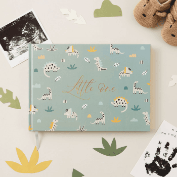 Image showing the Little One Baby Journal, Dino product.