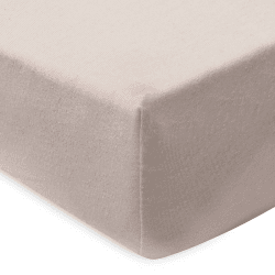 Image showing the Cot Bed Fitted Sheet, Pale Pink product.