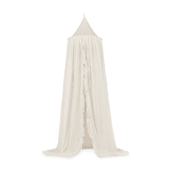 Image showing the Canopy with Ruffles, Ivory product.